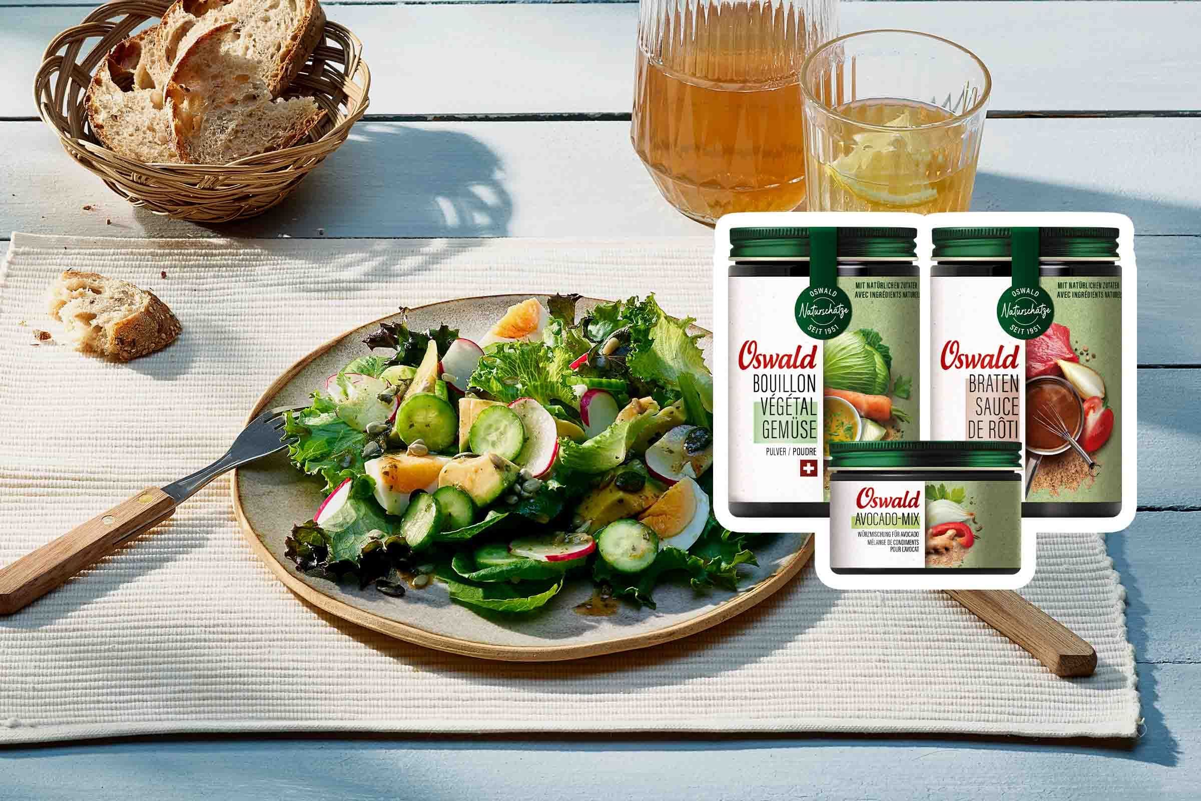 Natürlich. Einfach. Gut. 20 Rezeptideen mit den Oswald Naturschätzen