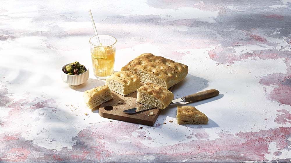 Fluffige Focaccia