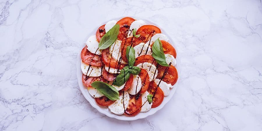 Insalata pomodoro e mozzarella