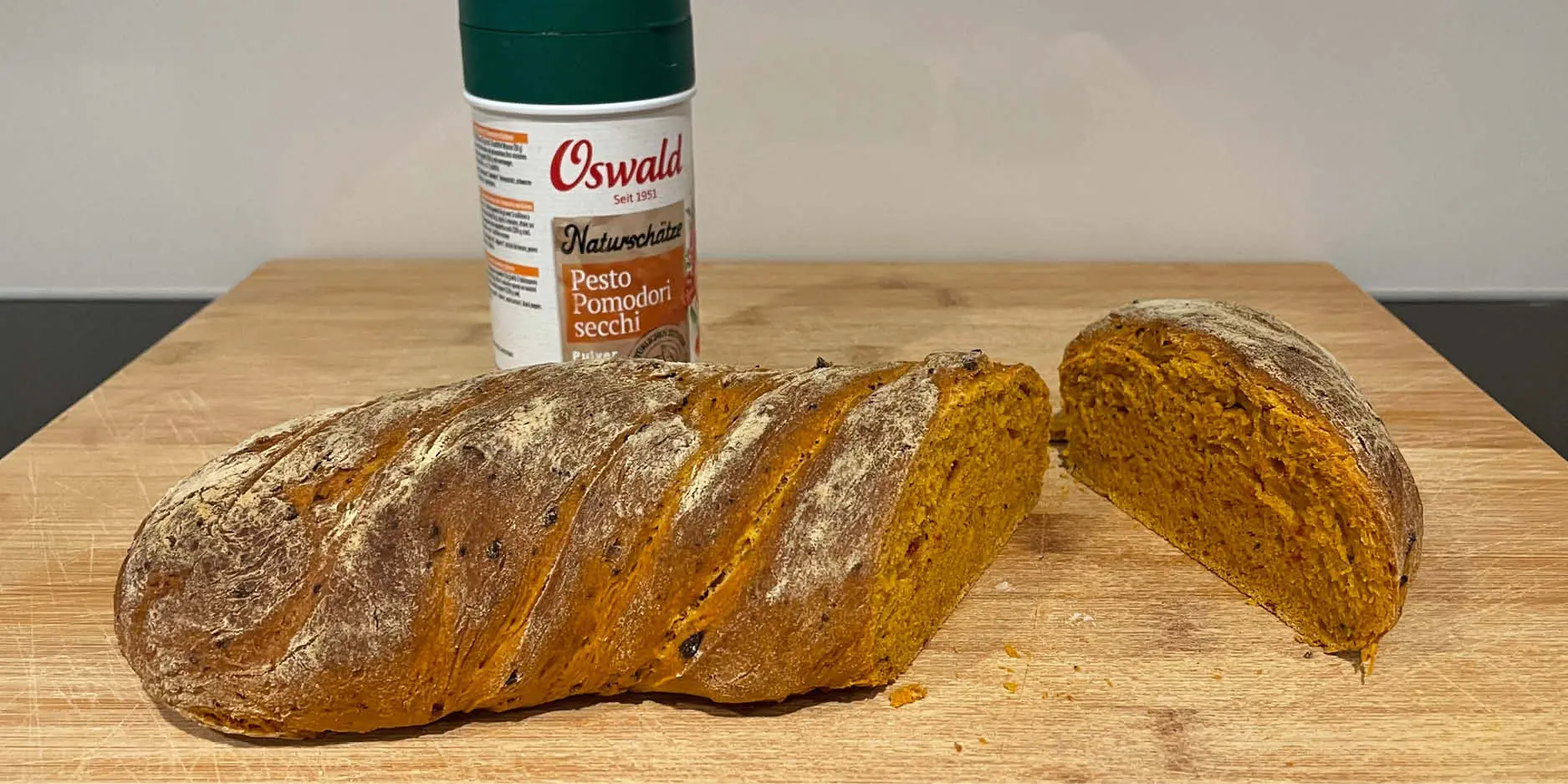 Baguette mit Pesto Rosso