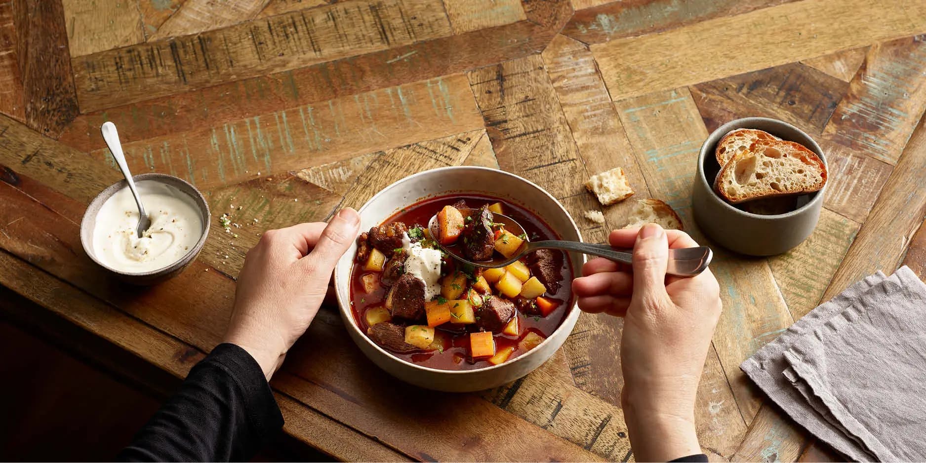 Soupe goulasch 