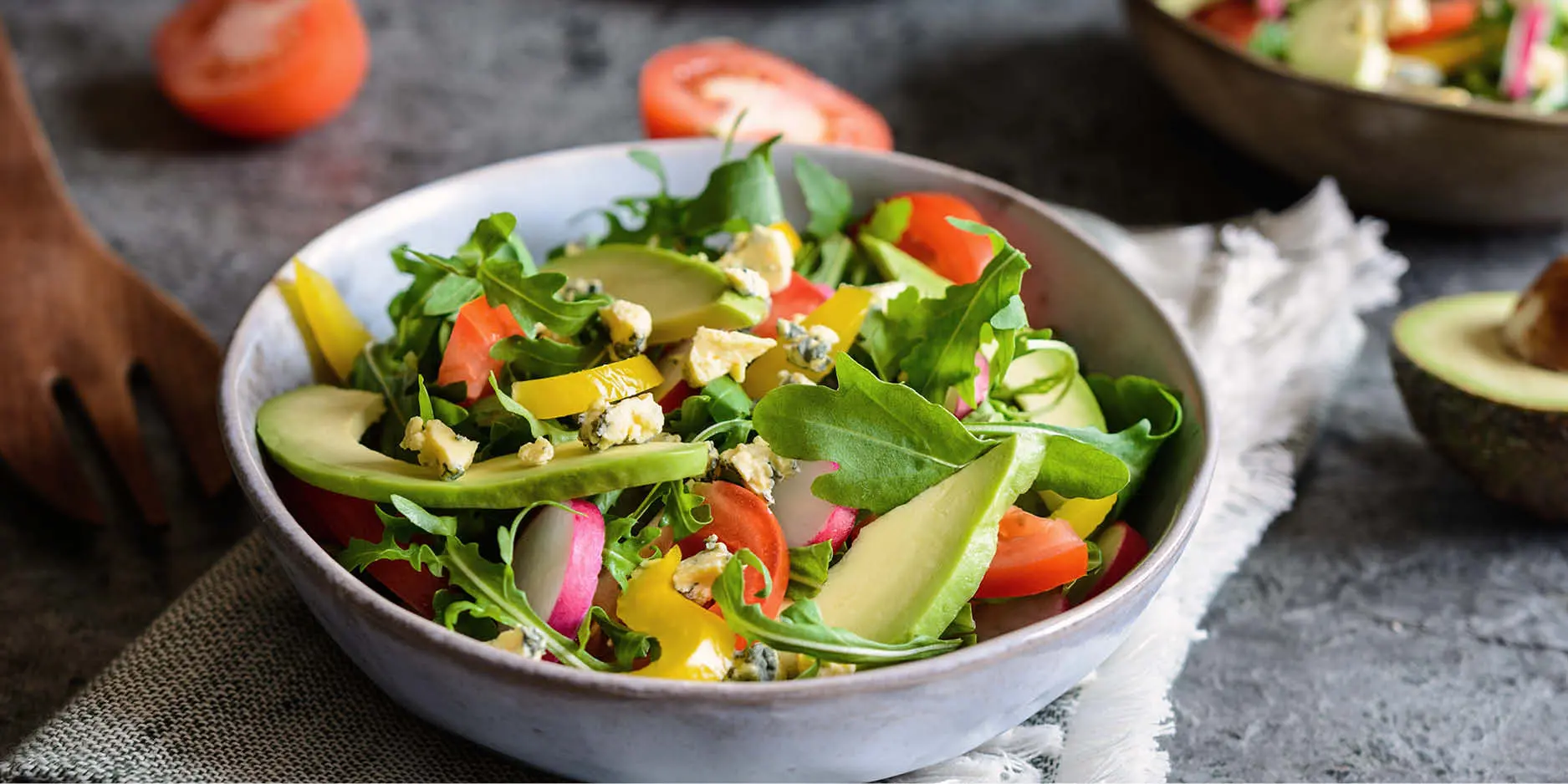 Gurken-Avocado-Salat