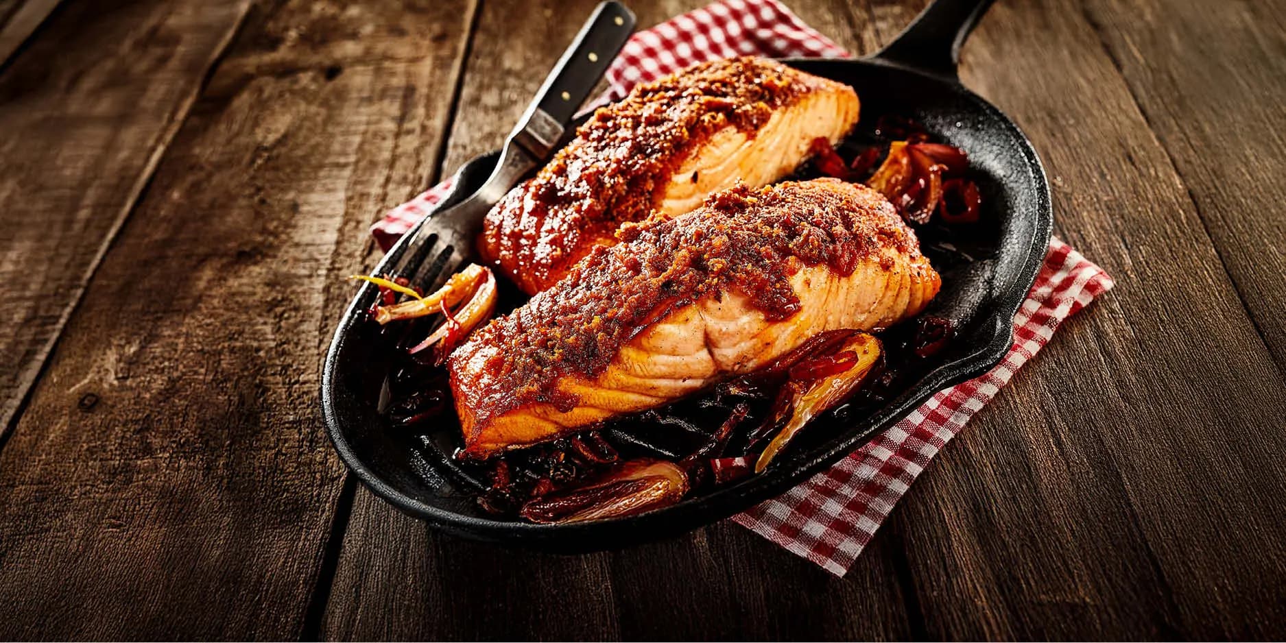 Lachs mit Pesto-Kruste