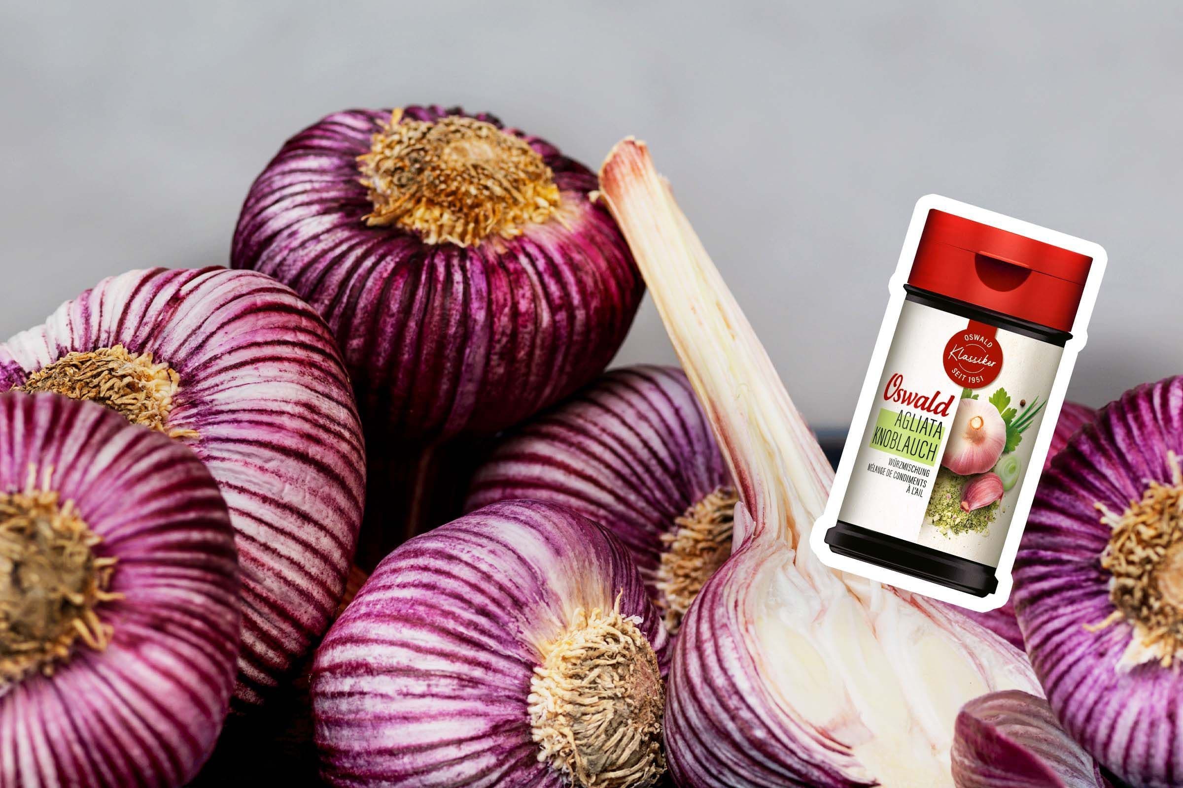 Knoblauch Love: 8 Insidertipps für die Oswald Agliata Knoblauch-Würzmischung