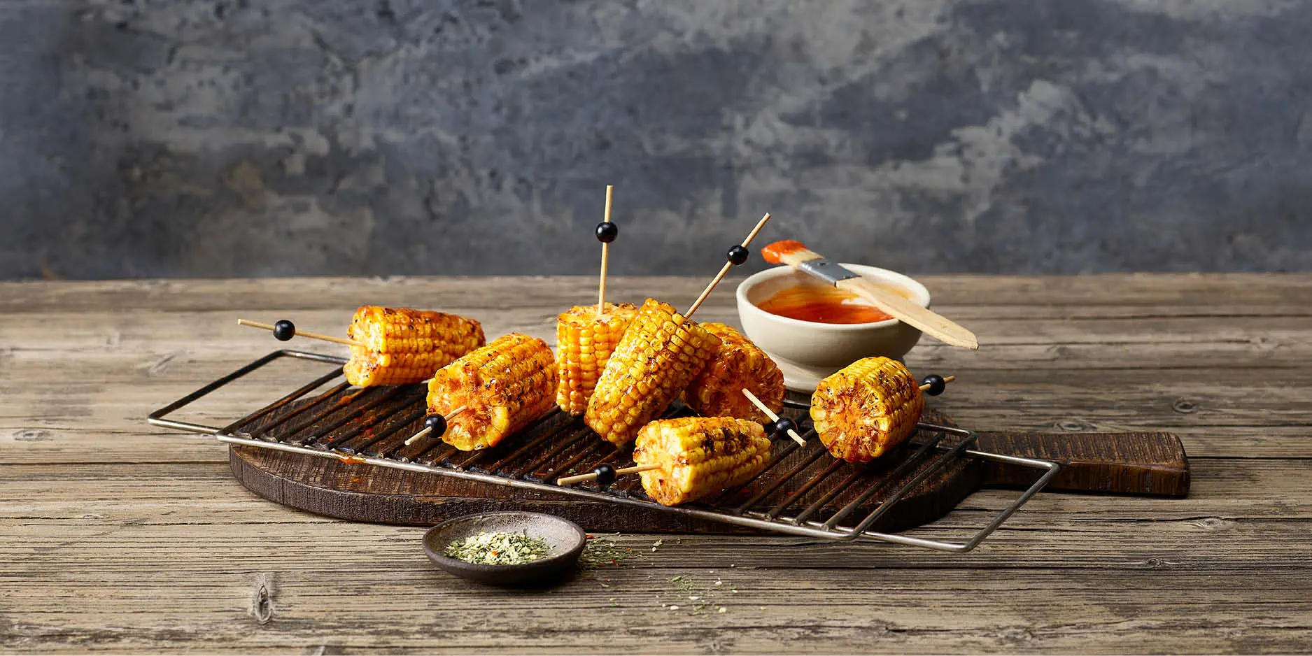 Epis de maïs grillés