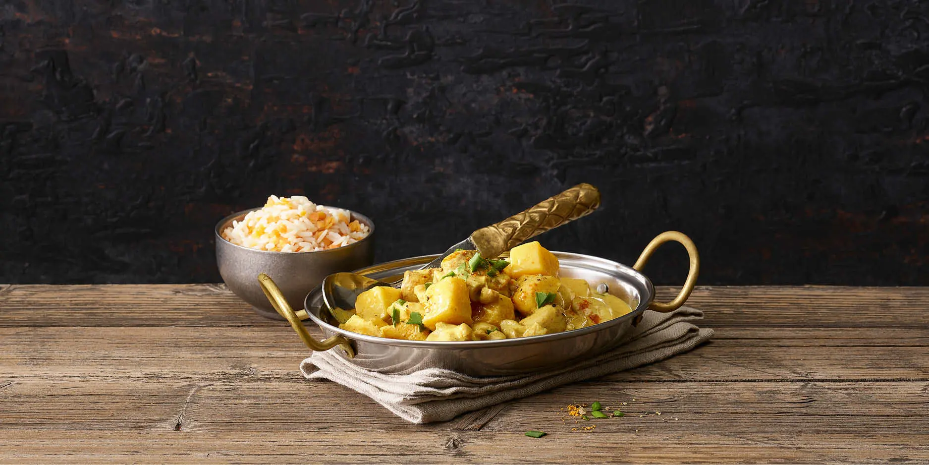 Pollo al curry di madras con mango