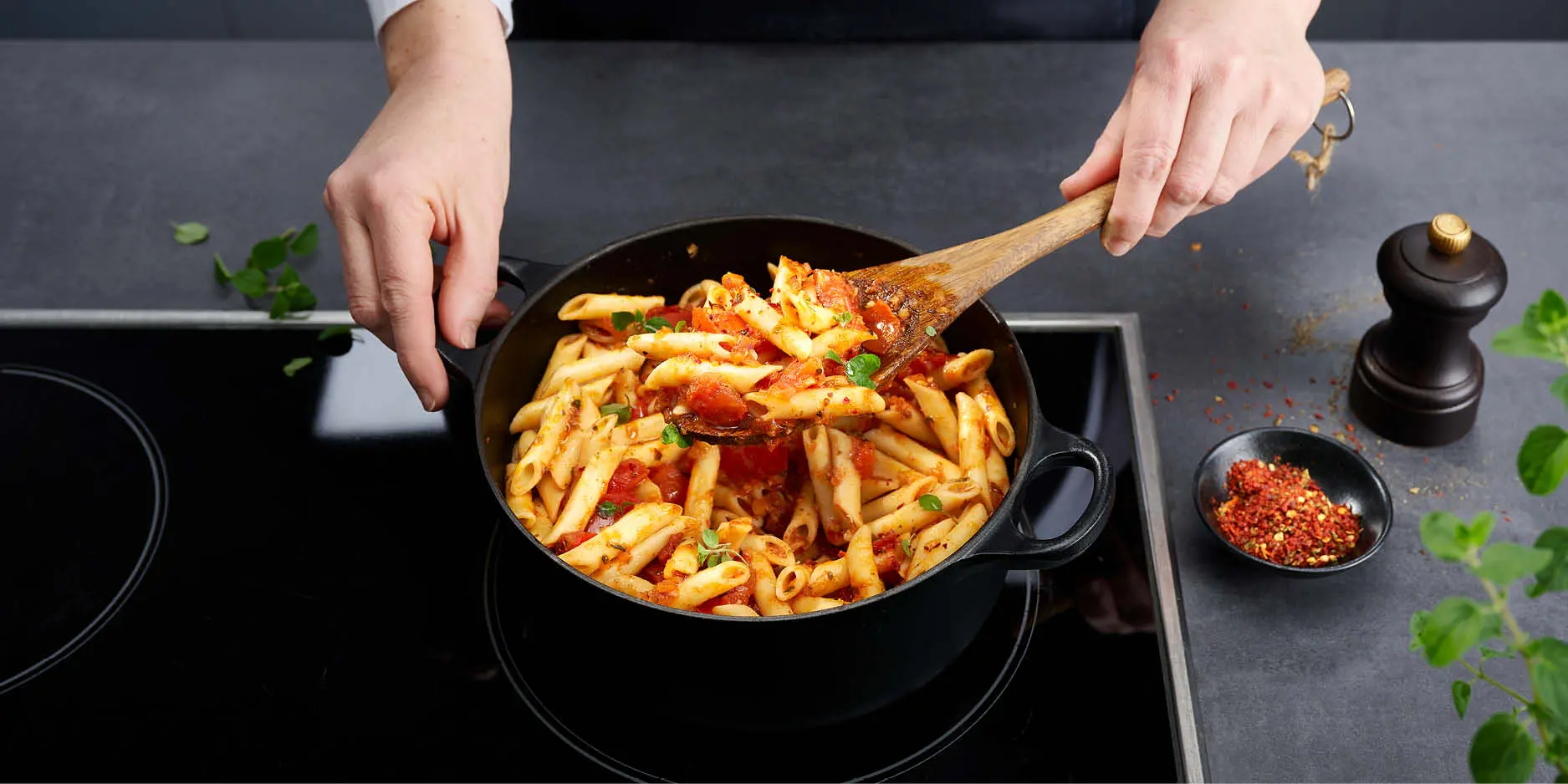 Penne all’arrabbiata