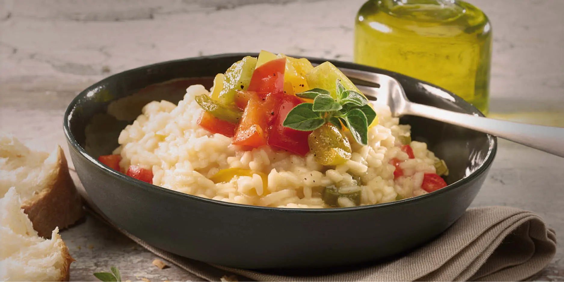 Risotto aux poivrons