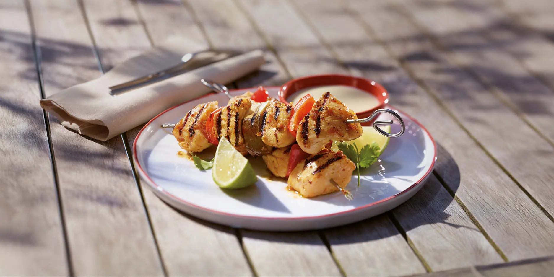 Brochette de poulet