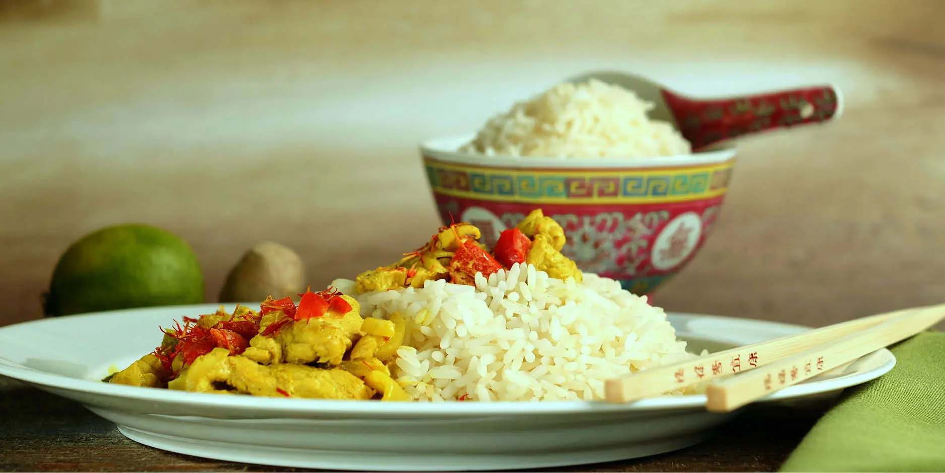 Riz Casimir mit Gemüse