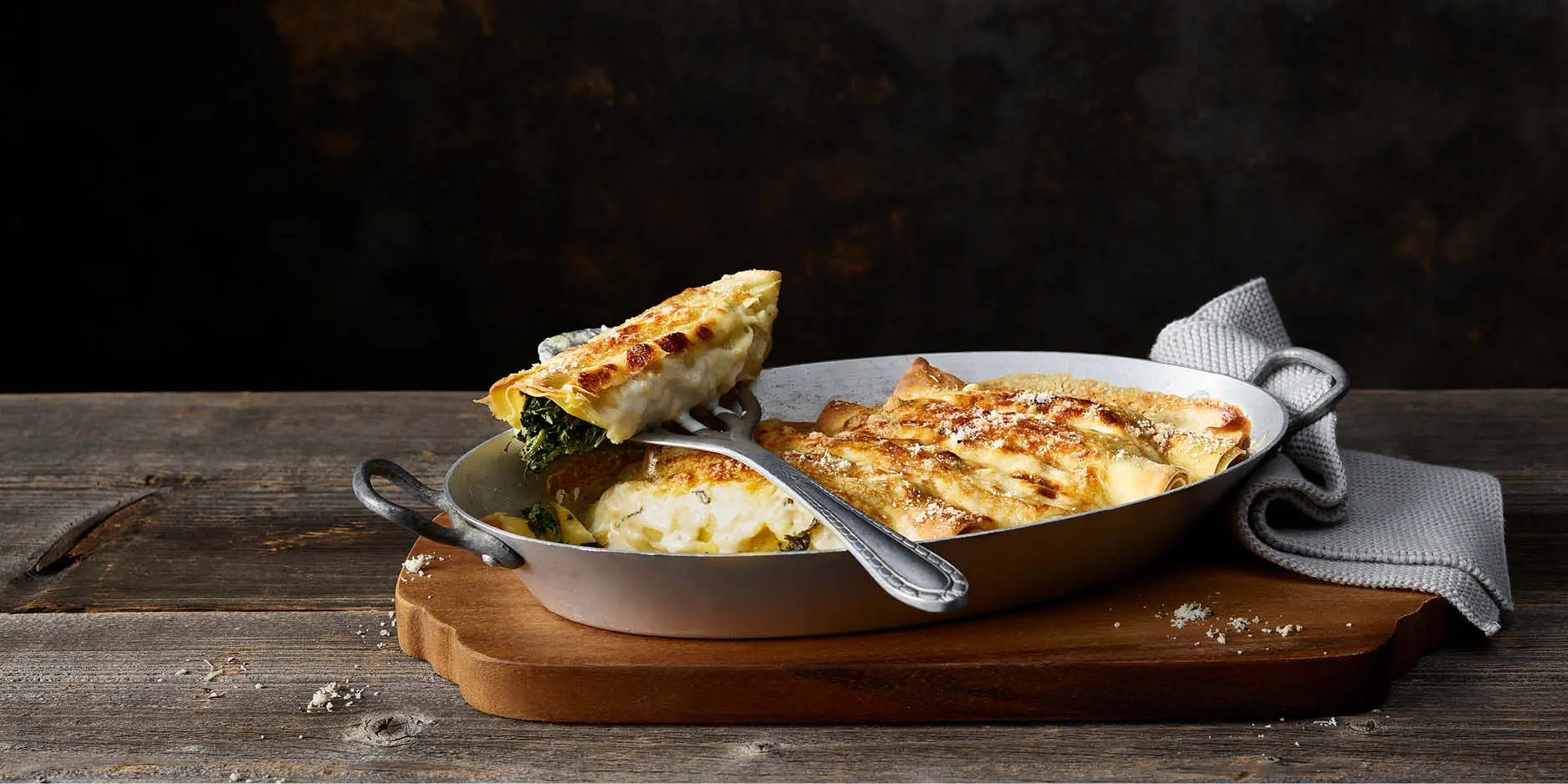 Cannelloni aux épinards