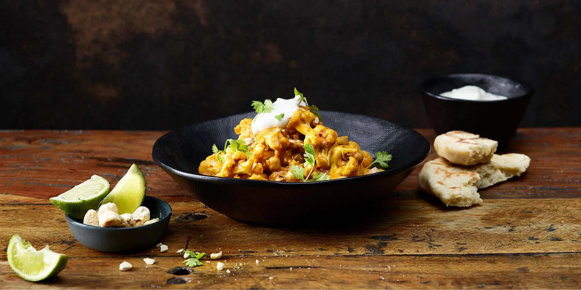 Tikka Masala mit Blumenkohl und Kichererbsen