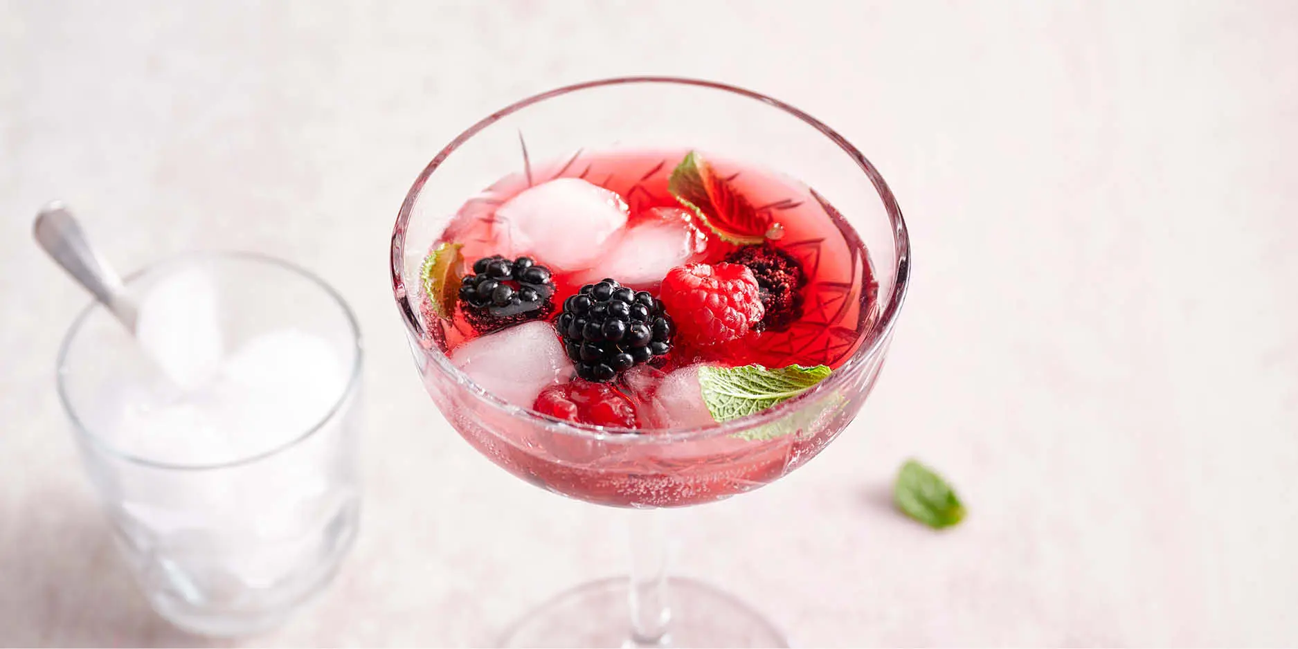 Mocktail aux fruits des bois